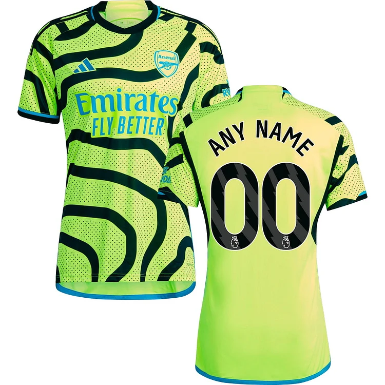 Arsenal Away Trikot 2023-2024 ( Aufdruck Dein Name )