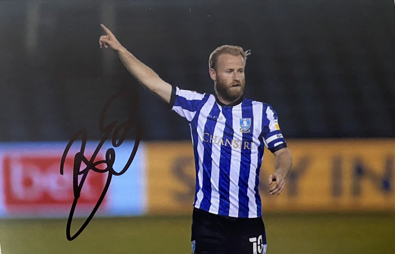 Barry Bannan Genuine Hand Signed Sheffield Wednesday 6X4 Photo Poster painting 3