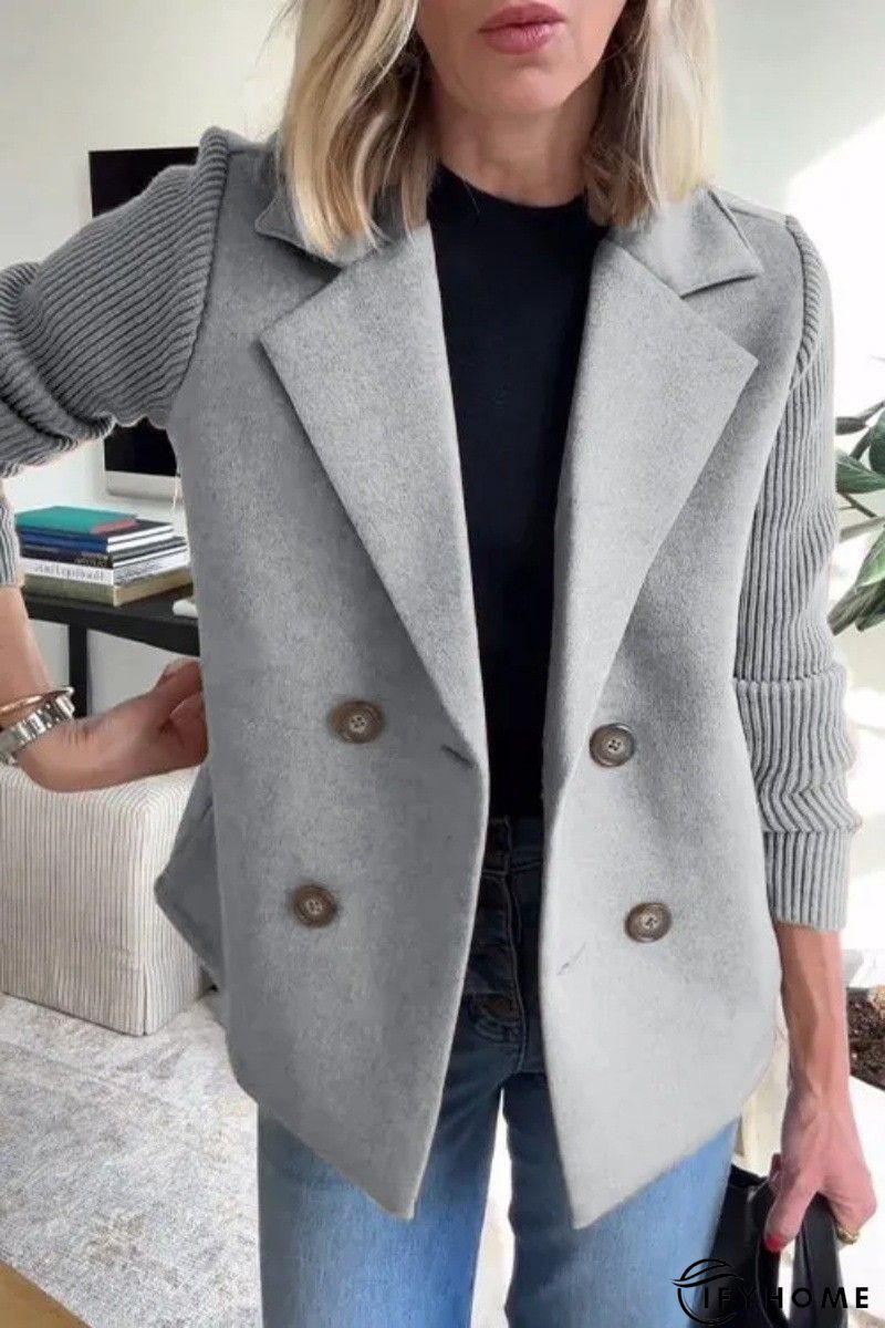 Vintage Long Sleeve Lapel Blazer | IFYHOME