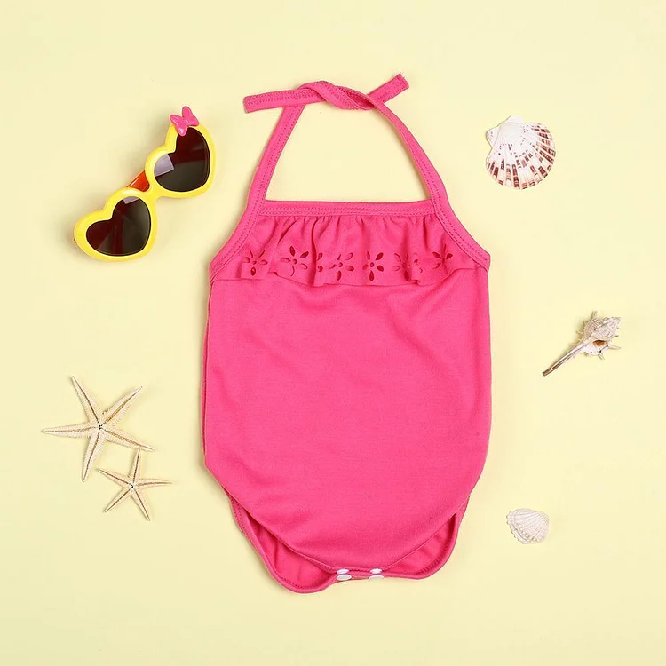  Summer pink cute lace bodysuit for 22'' reborn baby doll girl - RSDP-Rebornbabypuppen-Rebornbabypuppen.de