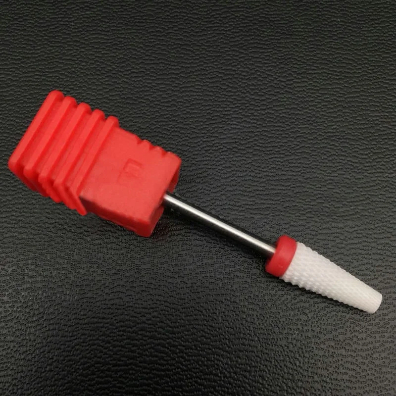 1pcs Ceramic Milling Cutter Nail Drill Bits Electric Manicure Drills Pedicure Mill Bits Machine Files Nail Art Tools Equipment-Nail Inspo