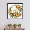 Diamond Painting-DIY Crystal Rhinestone Sunflower Cartwheel