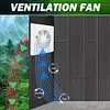 4/6/8Inch Exhaust Fan Durable Wall Mounted Vent Fans for Bathroom Kitchen Toilet