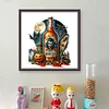Halloween Magic Drinks-14CT Stamped Cross Stitch 50*50cm/19.69*19.69in
