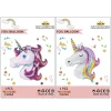 10PCS Cartoon Unicorn Aluminum Film Balloons Kids Themed Party Ceremony Decors