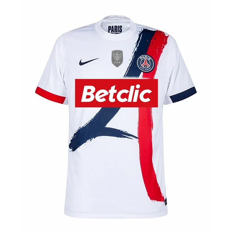 Fans-Paris Saint-Germain 24/25 French Cup Away Jersey (with French Cup Badge)