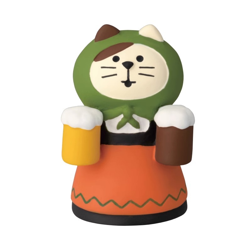 2023 Halloween Pumpkin Japanese Cat Miniature Scene Props - Creative Gift and Resin Decoration for ZAKKA Enthusiasts