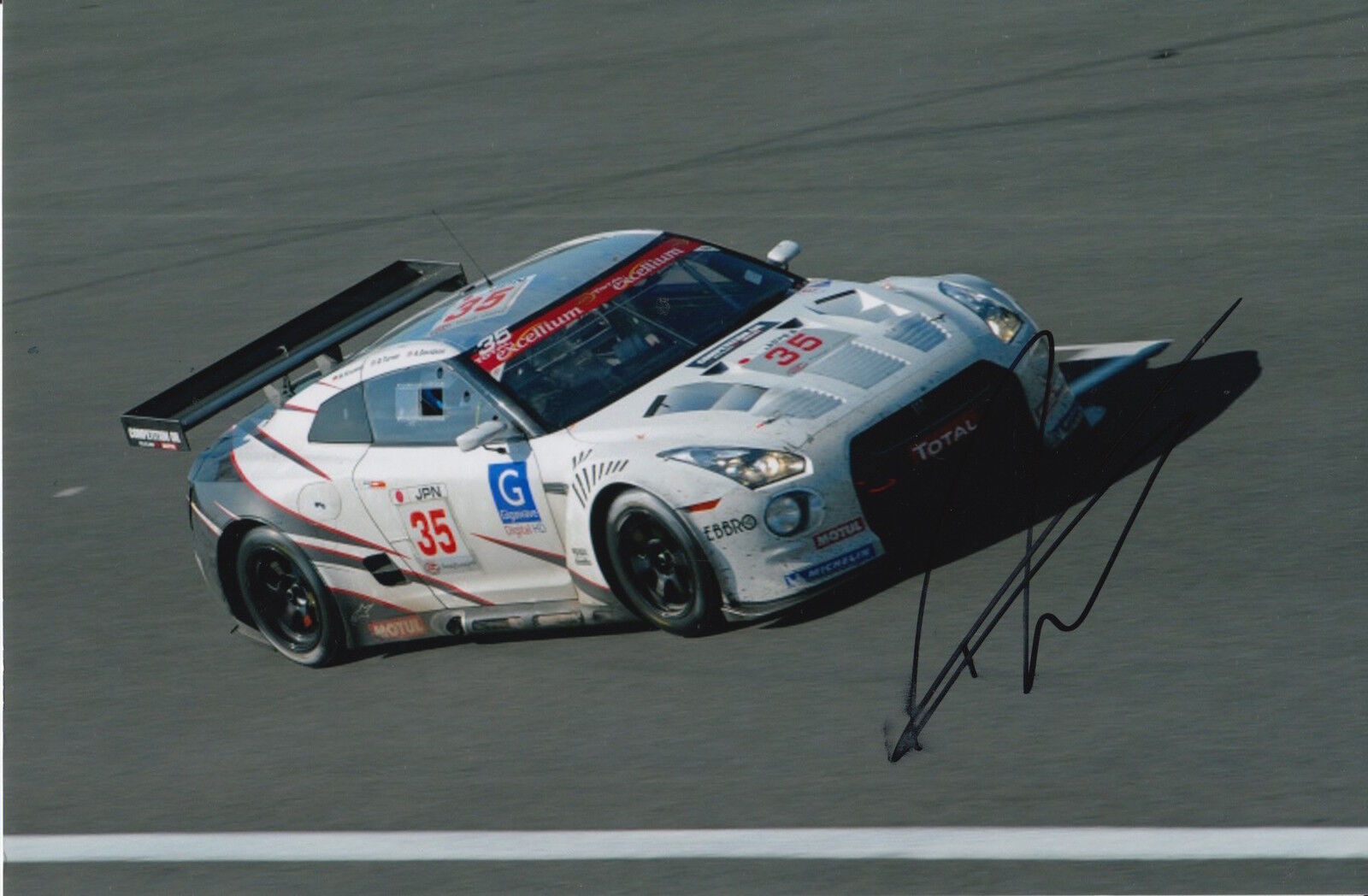 Darren Turner Hand Signed 9x6 Photo Poster painting Nissan Le Mans.