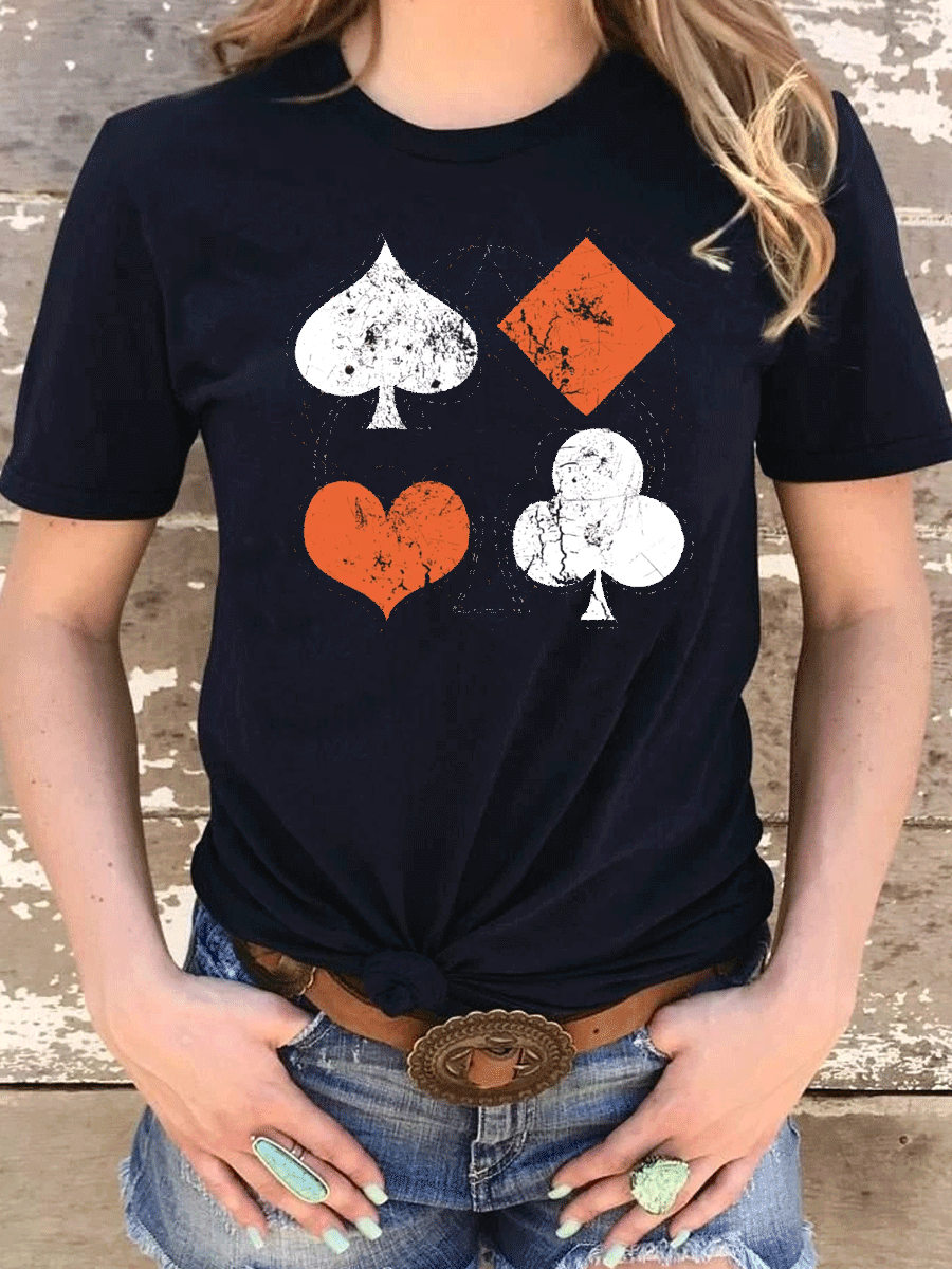 Poker Playing Cards T-shirt