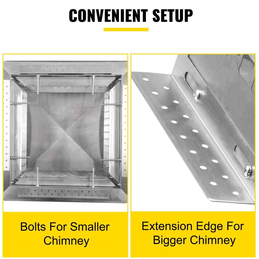 Stainless Steel Mesh Chimney Flue Cap