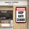 Keep Gate Closed - Vintage Metal Signs - 20*30cm/30*40cm - Warning
