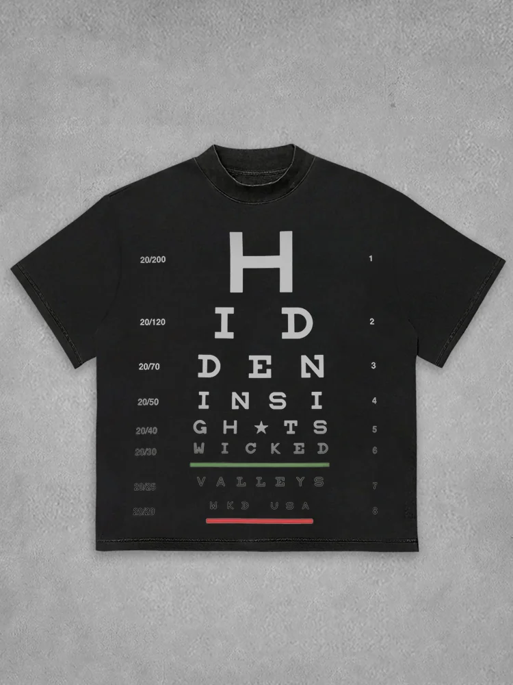 Eye Chart Tee
