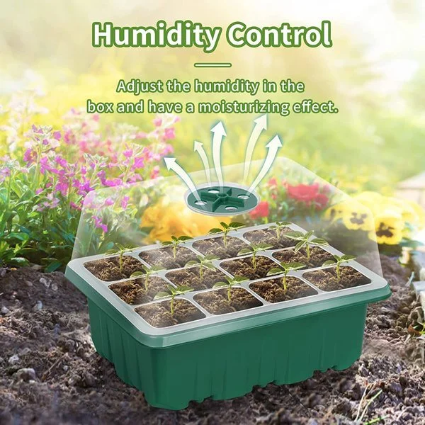 45% OFF TODAY — Seed Starter Trays with Grow Light