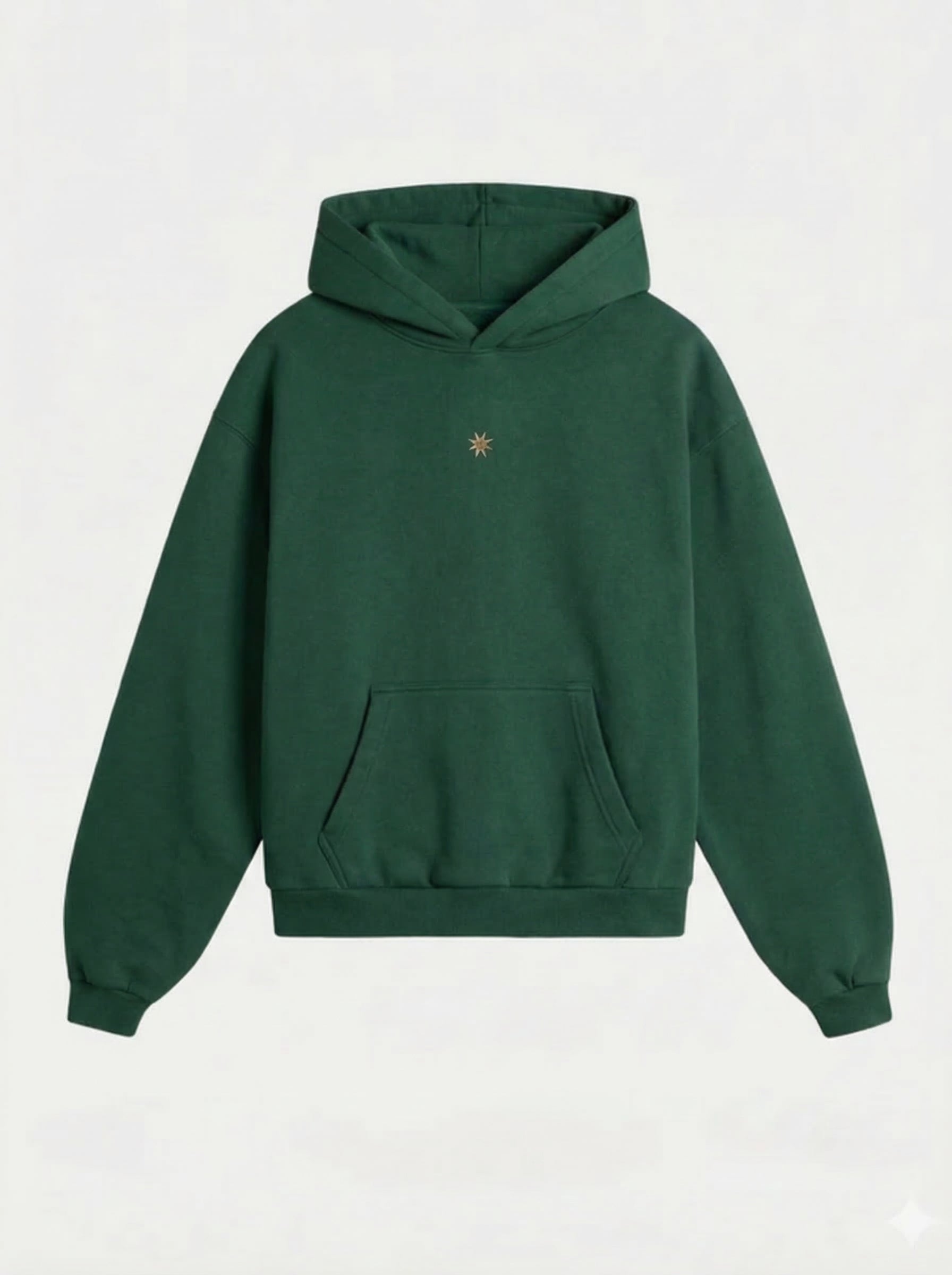BLANKED HOODIE FOREST