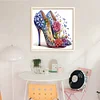 (US Local)High Heel-11CT Stamped Cross Stitch Kit(40x40cm)