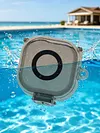 Protective Cover Compatible for Sony LinkBuds Clip WF-LC900 TPU Earphone Case Protective Skin Case with Carabiner Anti Scratch & Shockproof