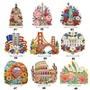 Landscape DIY Diamond Painting Acrylic Ornament Special Shaped Diamond Art Craft Kit for Home Decor