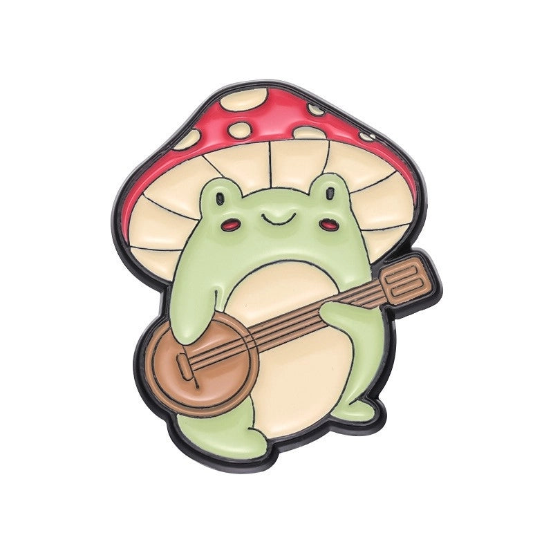 Cartoon Style Cute Pin Frog Alloy Plating Unisex Brooches