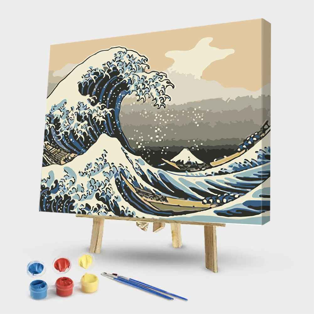 

40x50cm - Paint By Numbers Surf, 501 Original