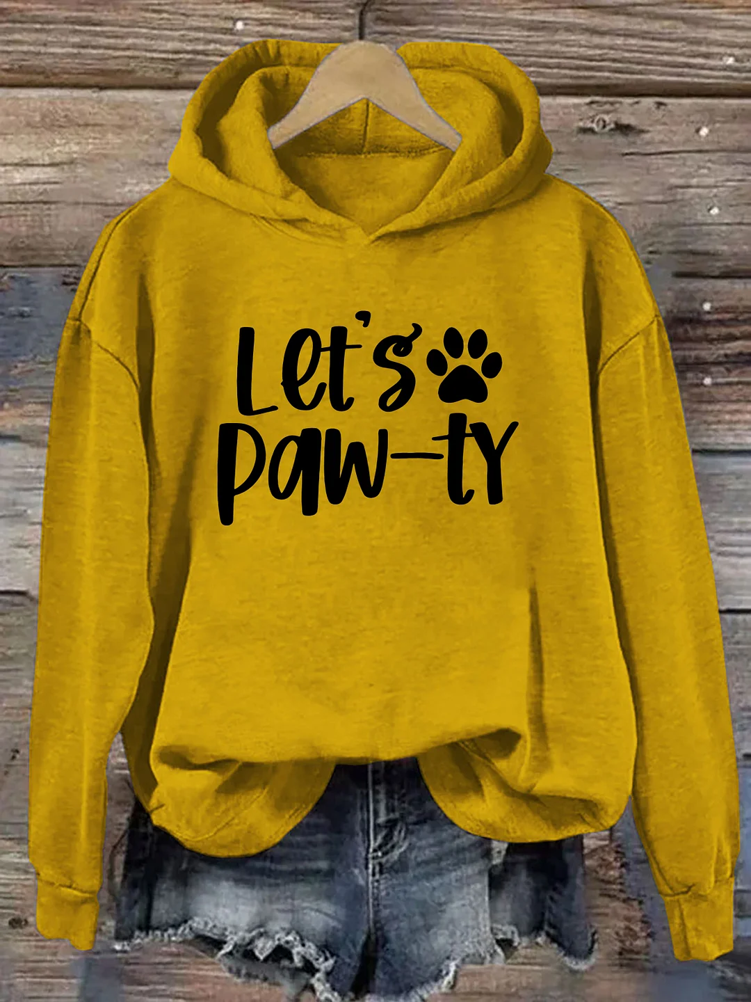 Let's Paw-ty Hoodie