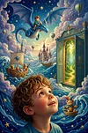 Luxury AB Velvet Diamond Painting Kit - Boy's Dream