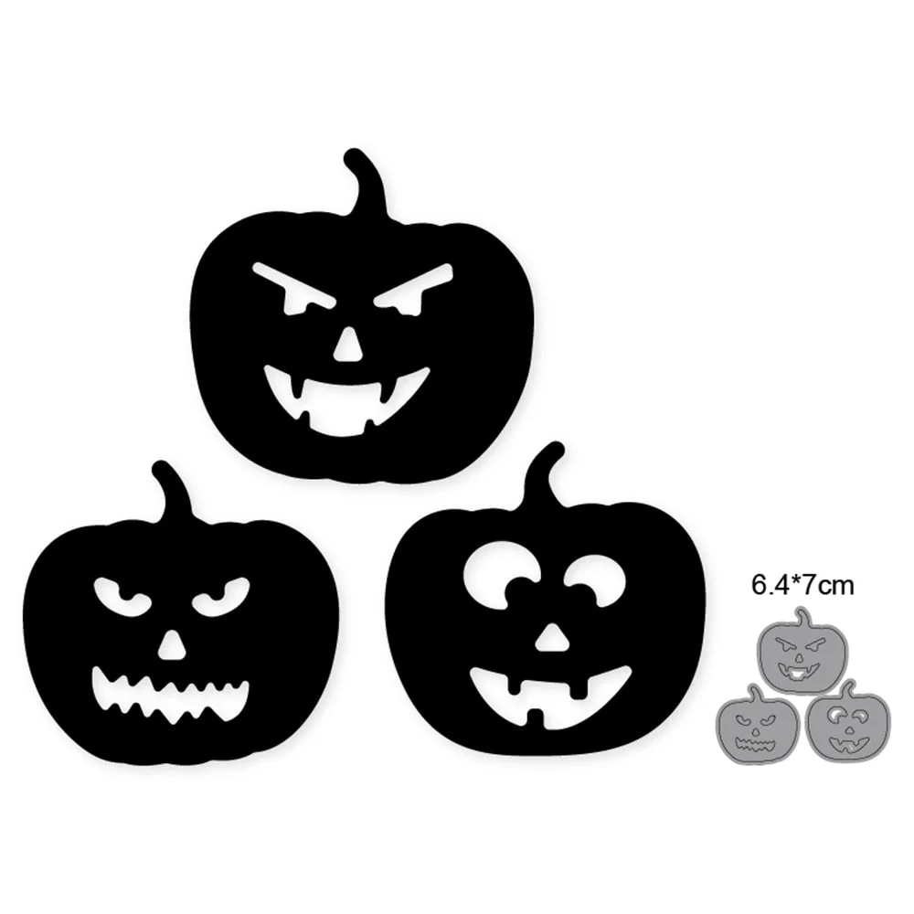 Customized Dies Halloween Bat Pumpkin Ghost Metal Cutting Dies Scrapbooking Dies For DIY Craft Paper Card Making Stencils Dies