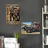 2PCS Garage - Panneaux en &eacute;tain m&eacute;tallique(20*30cm/30*40cm) - Garage