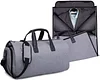 2 in 1 Hanging Suit Travel Bag, Foldable Duffel Bag Carry On Suit Airline Bag