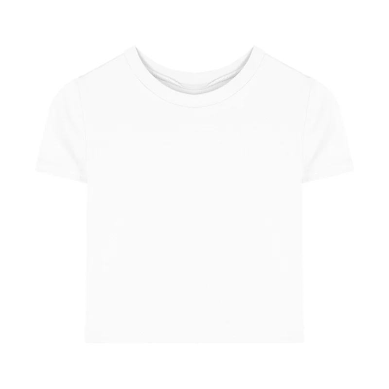 Brownm Brownm Desire Wind T-Shirt Female Sweet Hot Girl Short Slim Sexy Bottom Shirt 2023 Summer Slim Slim Short-Sleeved Shirt