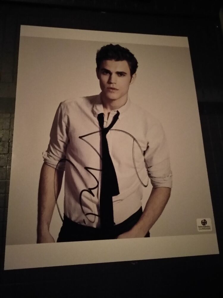 Paul Wesley signed 8x10 GAI