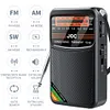 Portable Mini FM AM SW Full Band Radio Best Reception for Senior Home Walking