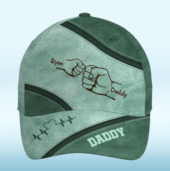 You Were My First Role Model, Daddy - Family Personalized Custom Hat, All Over Print Classic Cap - Father's Day, Gift For Dad, Grandpa