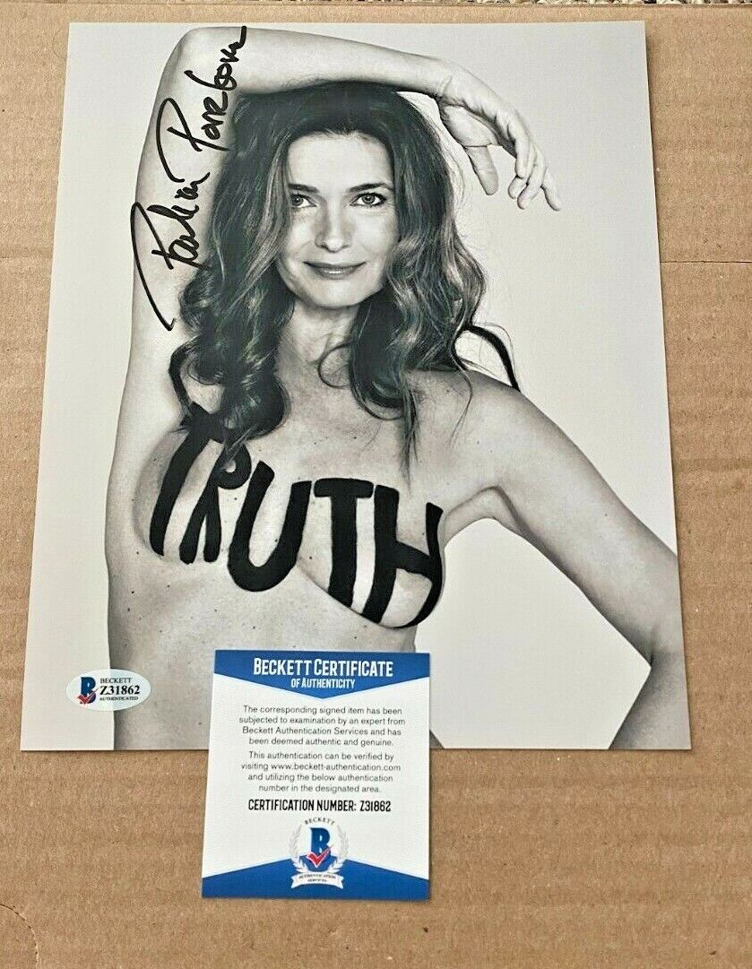 PAULINA PORIZKOVA SIGNED 8X10 Photo Poster painting S.I. SWIMSUIT MODEL BECKETT CERTIFIED