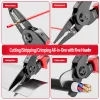 5-in-1 Multi-Function Pliers: An All-Purpose Tool for Electricians, One Set Does the Work of Five