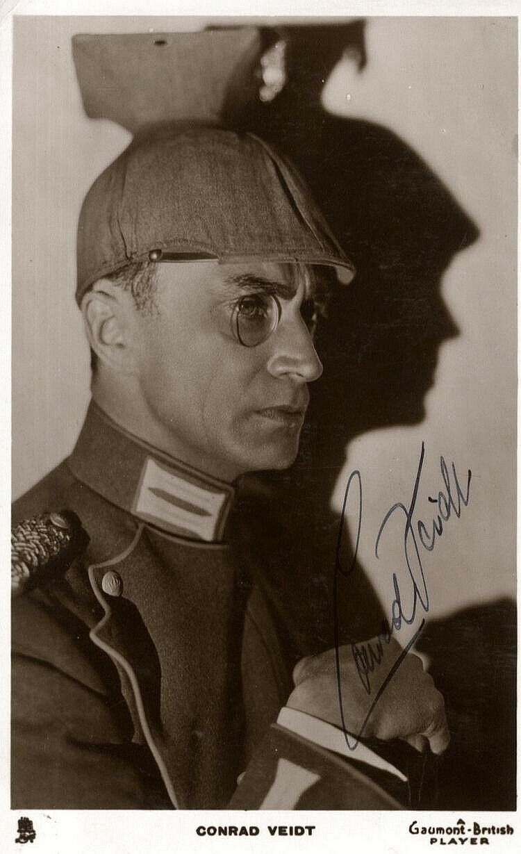 CONRAD VEIDT Signed Photo Poster paintinggraph - German Film Actor - preprint