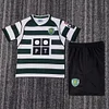 2001-2003 Retro Sporting Lisbon Home Football Jersey Shirt 1:1 Thai Quality Kids Size