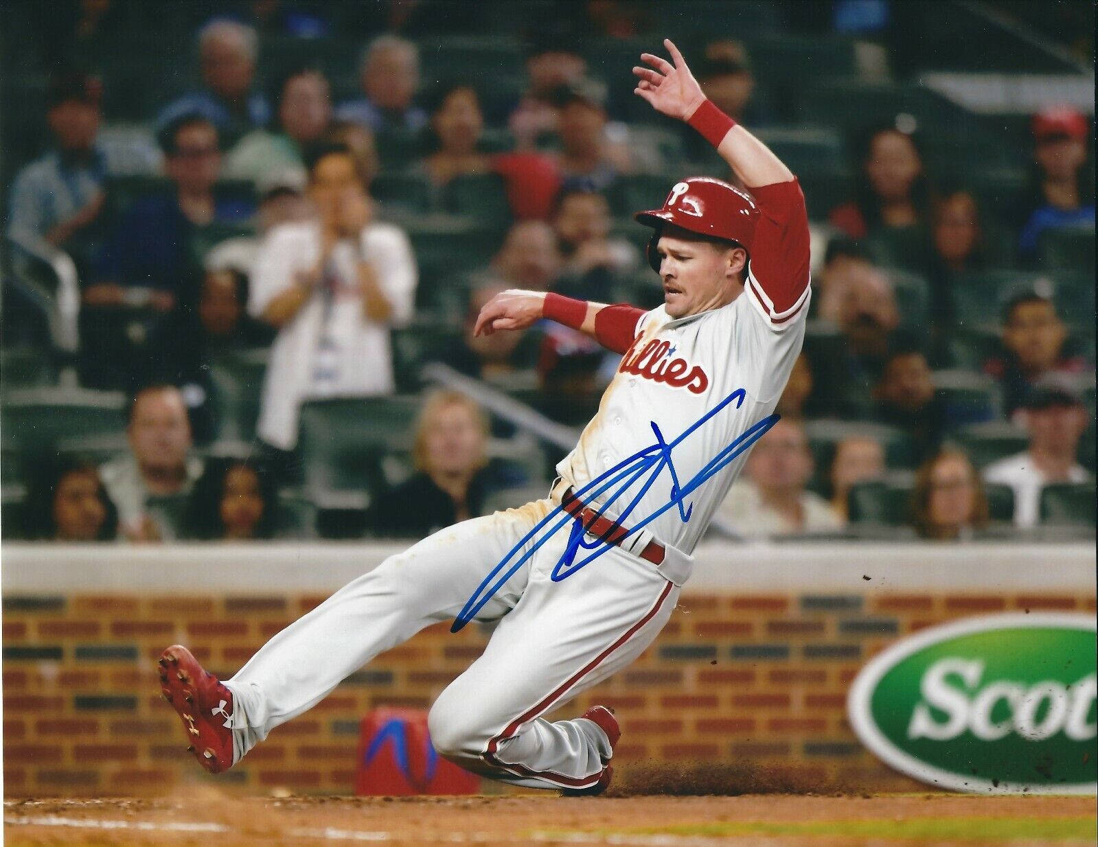 Signed 8x10 ANDREW KNAPP Philadelphia Phillies Autographed Photo Poster painting- COA