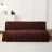 Mymmirical Jacquard Armless Sofa Bed Cover Elastic Cheap Couch Covers for Living Room Washable Removable Slipcovers Folding Settee Case