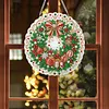 Christmas DIY Diamond Painting Acrylic Special Shape Pendant Hanging Kit