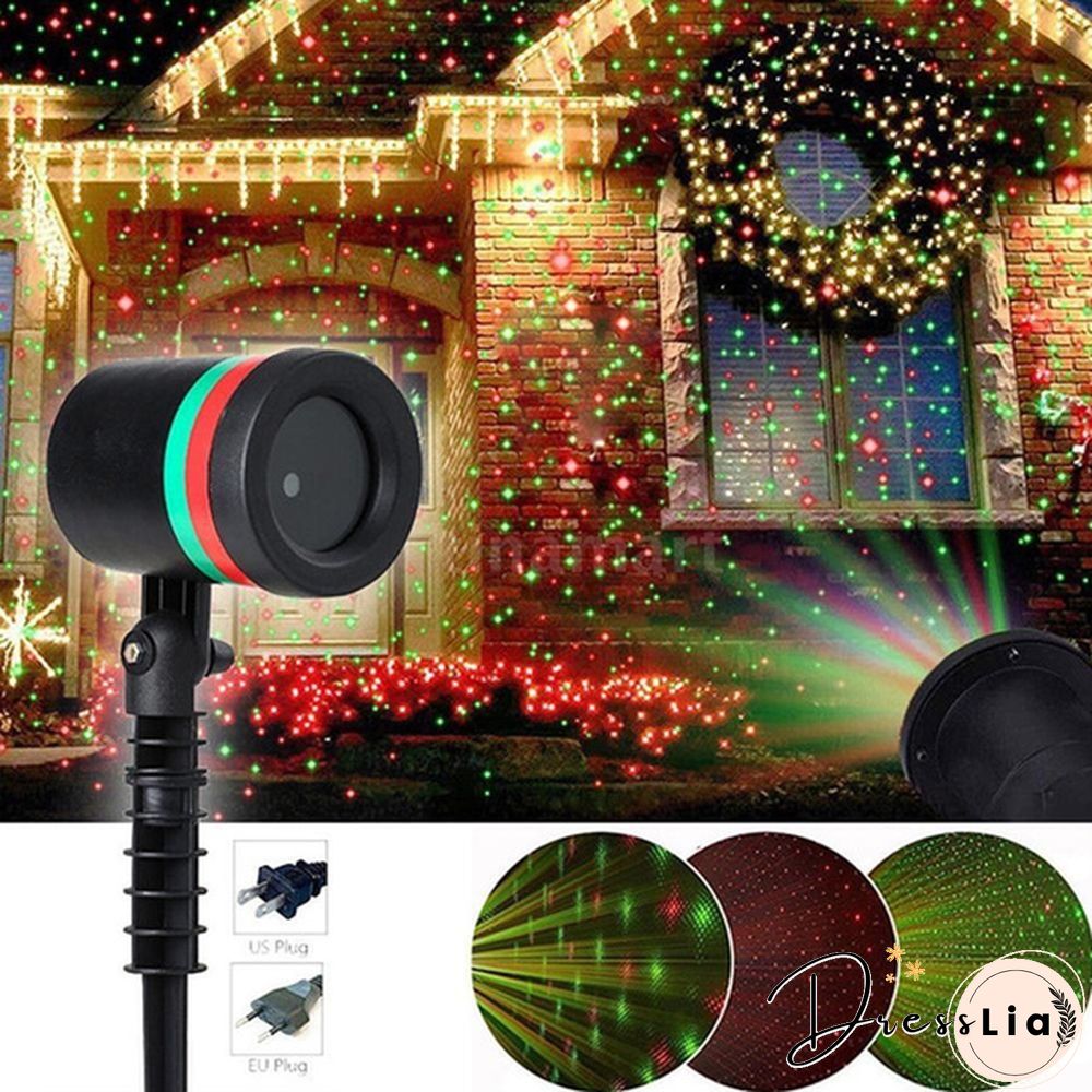 Outdoor Dynamic Sky Starry Sky Projection Light Waterproof Landscape Light Lawn Stage Effect Light Christmas Decoration Light Halloween Decoration Light