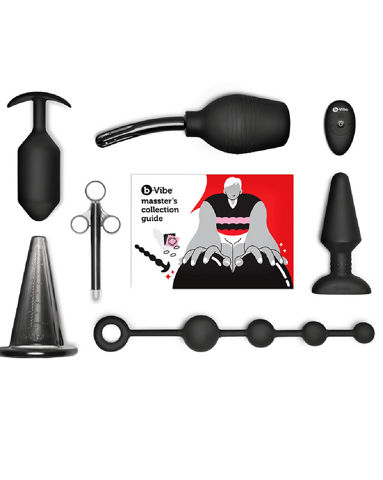 Pornhint B-Vibe X-Large Anal Education Set: Masster's Degree Edition