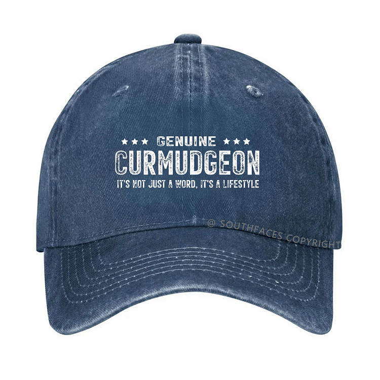 Genuine Curmudgeon Not Just A Mood-It's A Lifestyle Hat