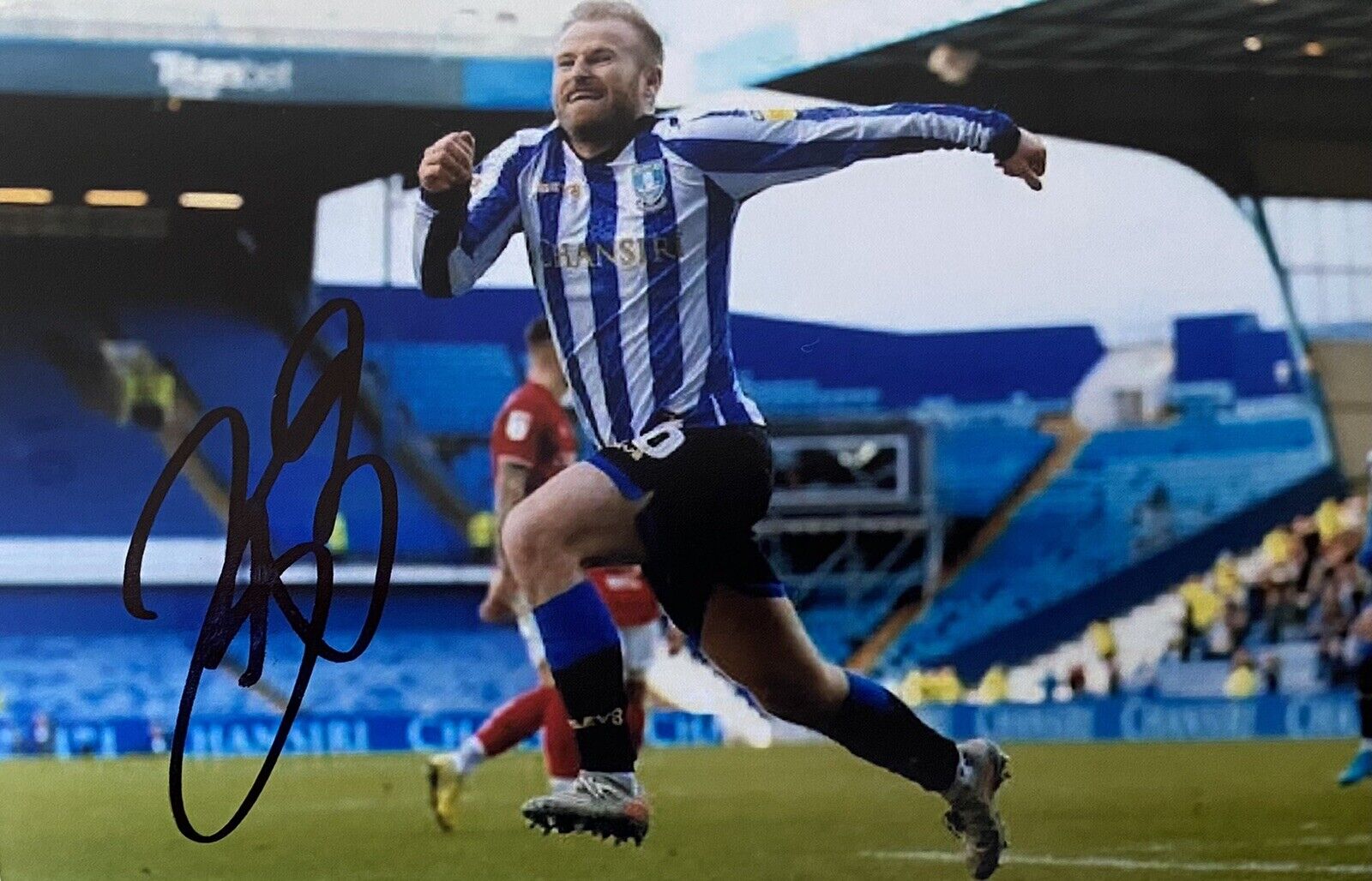 Barry Bannan Genuine Hand Signed Sheffield Wednesday 6X4 Photo Poster painting 2