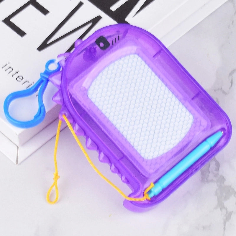 New Children’s Magnetic Small Drawing Board Baby Magnetic Graffiti Drawing Board Keychain Mini Writing Board Toy