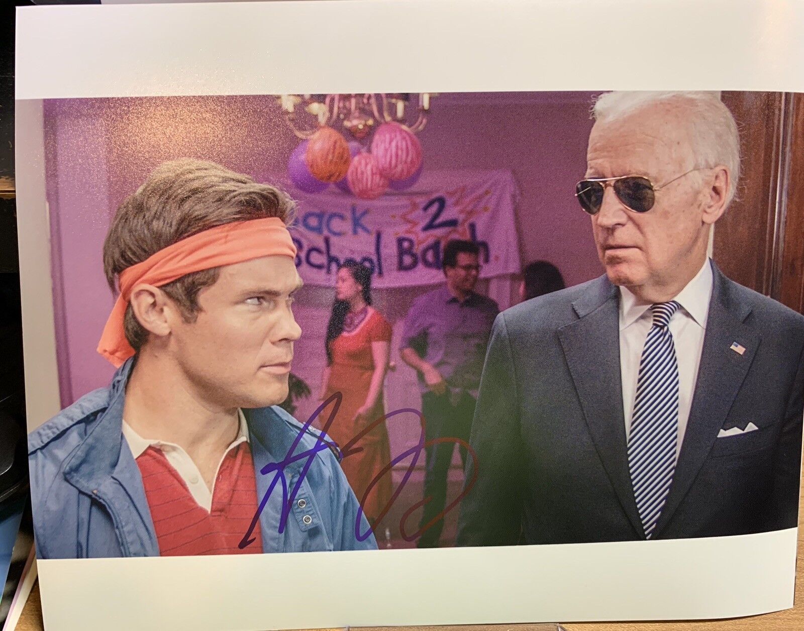 Adam Devine Signed 8x10 Photo Poster painting COA Autograph Workaholics D1