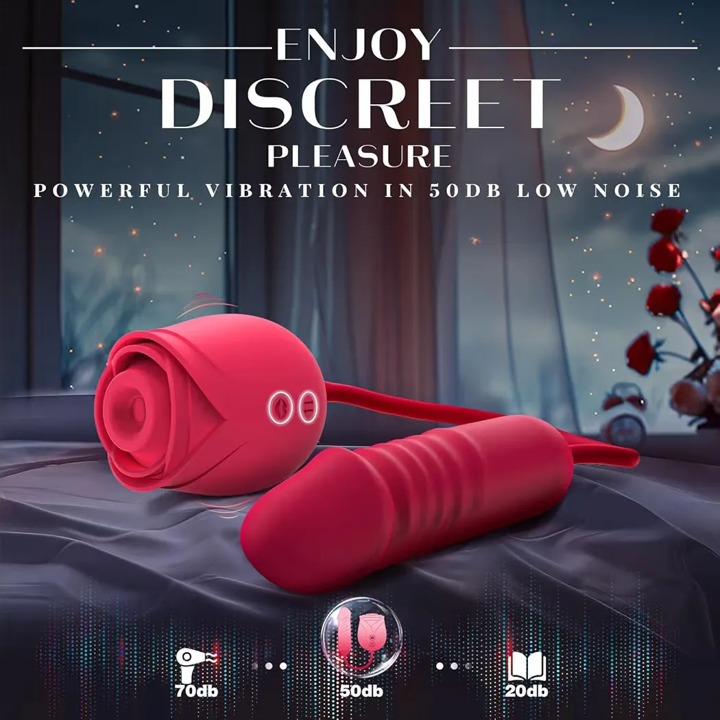 Rose Mary - App-Controlled Dual Massager
