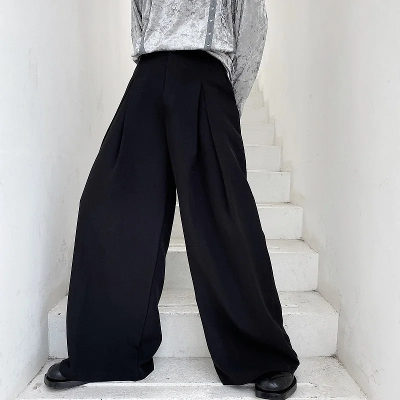 Aonga Extra Wide Pleat Front Trousers
