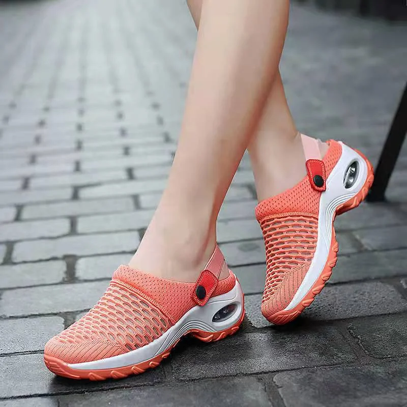 Breakj Breakj Summer New Breathable Flying Shoes Korean Version Of Women's Shoes Sandals Low-Top Casual Shoes For A Long Time