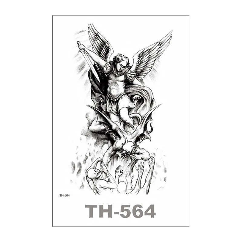 SDRAWING Temporary Tattoo For Women Sexy Tattoo Stickers Body Art Tattoo Chest Stickers Arm Tattoo Men Fashionable Fake Tatoo Cool Tattoo