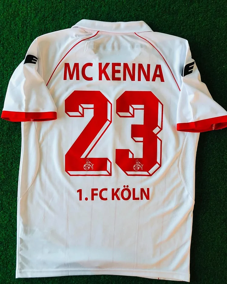 2012-13 Köln Home MCKENNA No.23 Jersey (Engraving on the back: MCKENNA + #23)